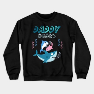 Daddy Shark Crewneck Sweatshirt